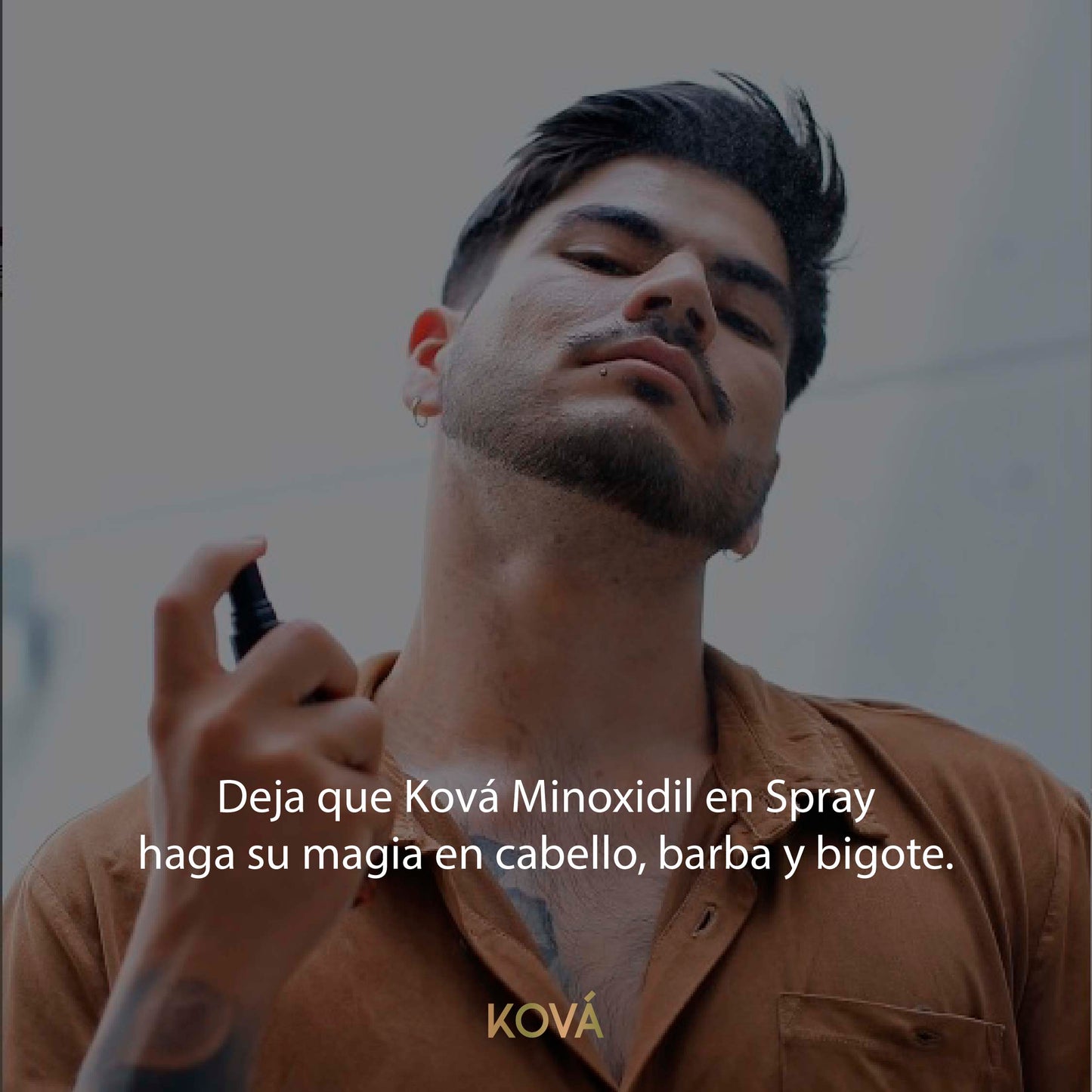Spray de Minoxidil 5% – Crecimiento y Fortalecimiento para Cabello, Barba y Cejas 60ml
