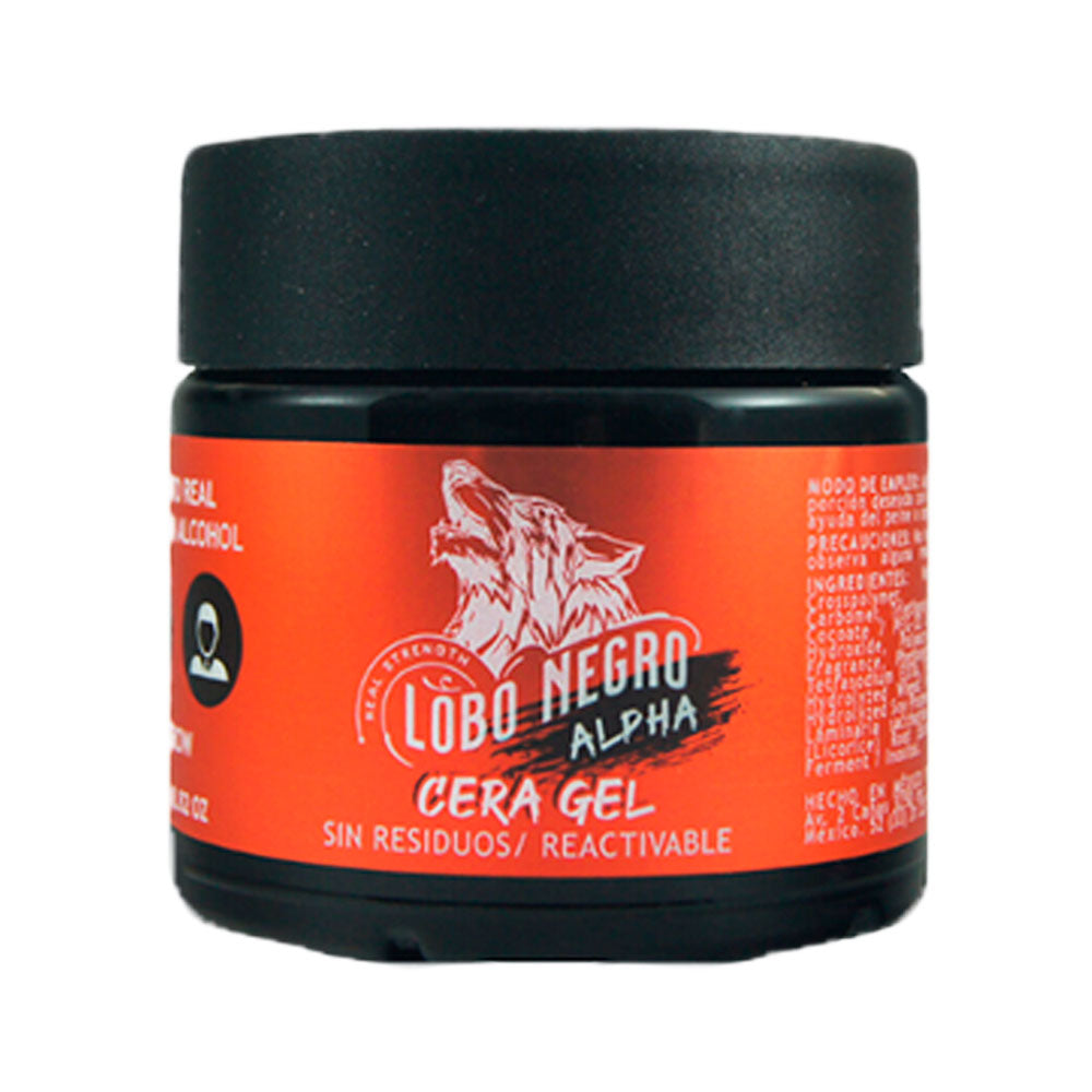 Cera Gel Alpha Lobo Negro