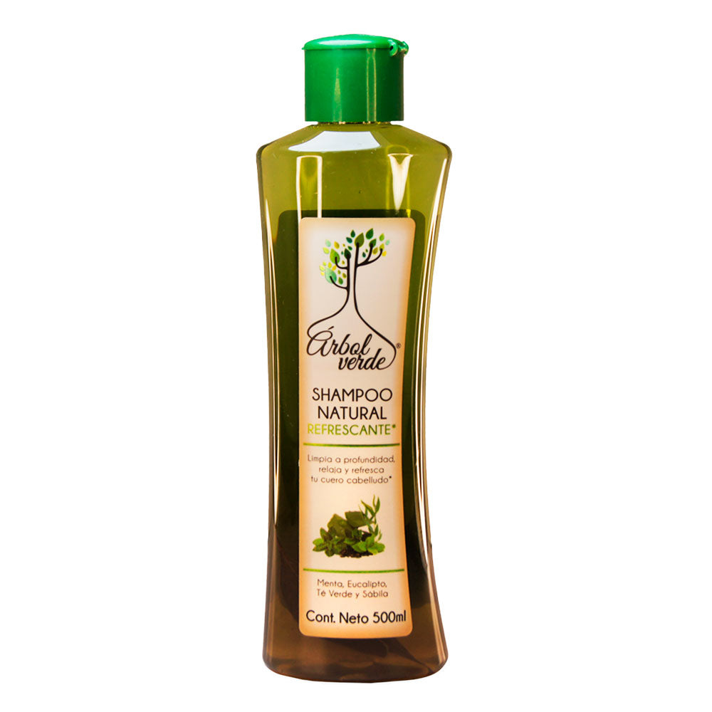 Shampoo refrescante Árbol Verde