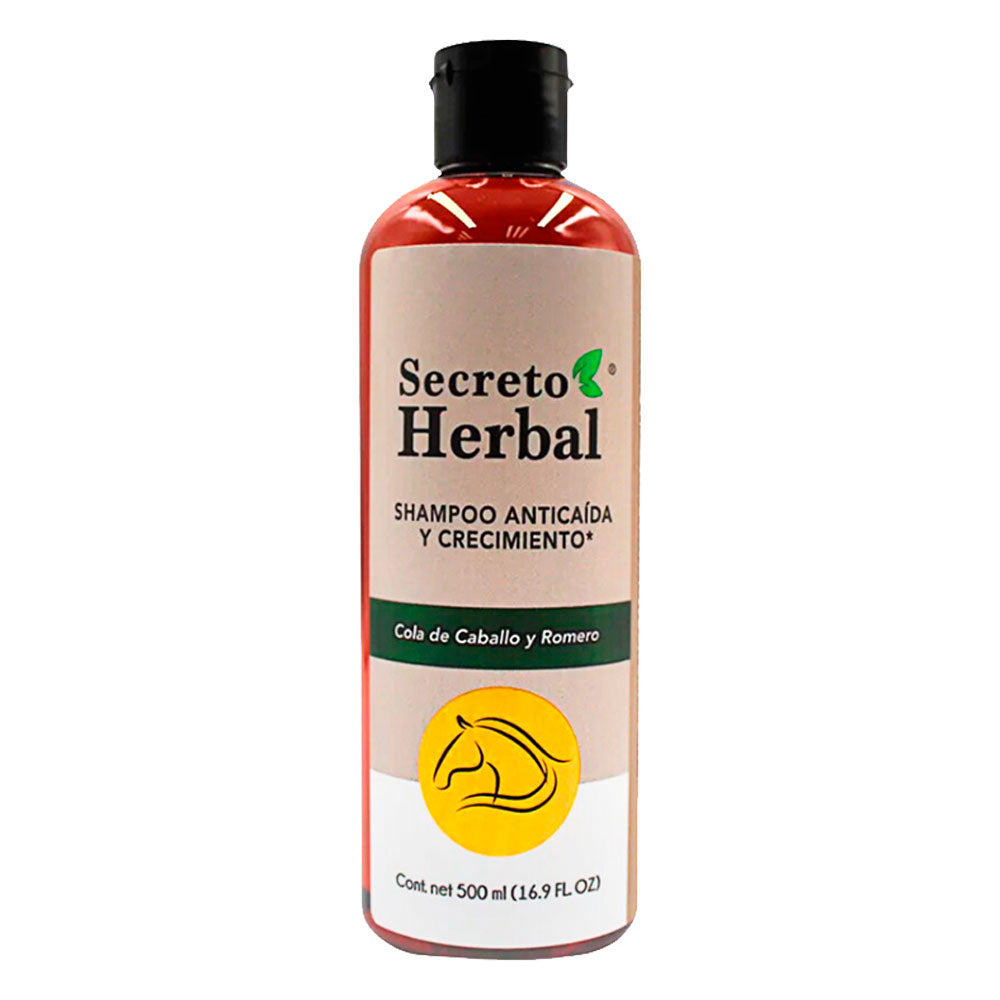Shampoo Anticaída y Crecimiento Secreto Herbal