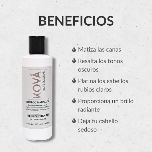 Shampoo Matizador de Canas Ková