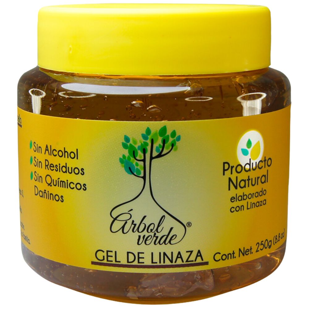 Gel de Linaza Árbol Verde