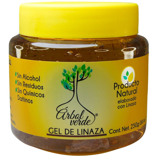 Gel de Linaza Árbol Verde