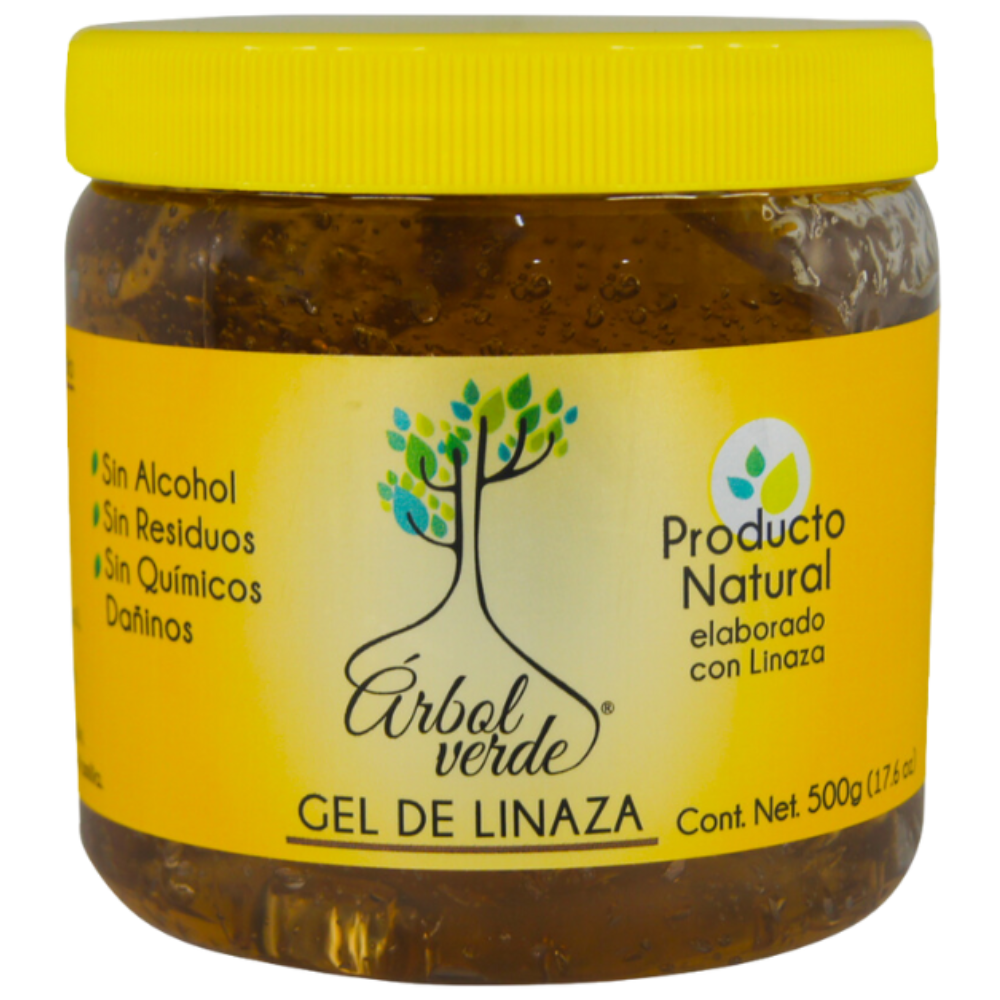 Gel de Linaza Árbol Verde