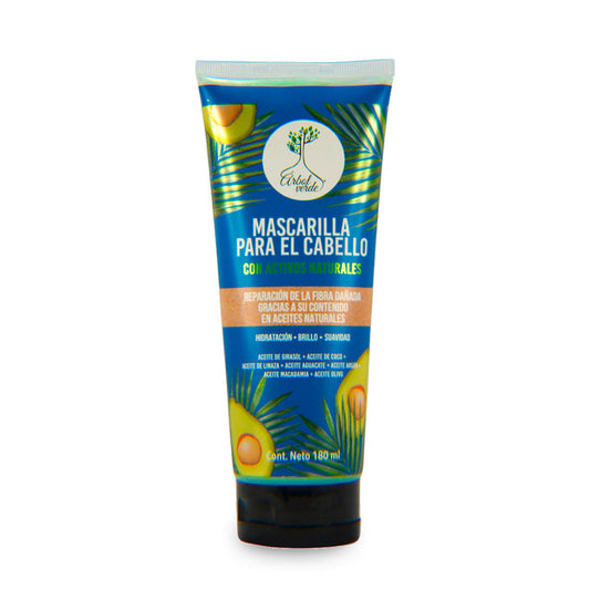 Mascarilla Capilar Árbol Verde