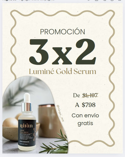 Niran Serum Facial Regenerador Ácido Hialurónico 30 Ml