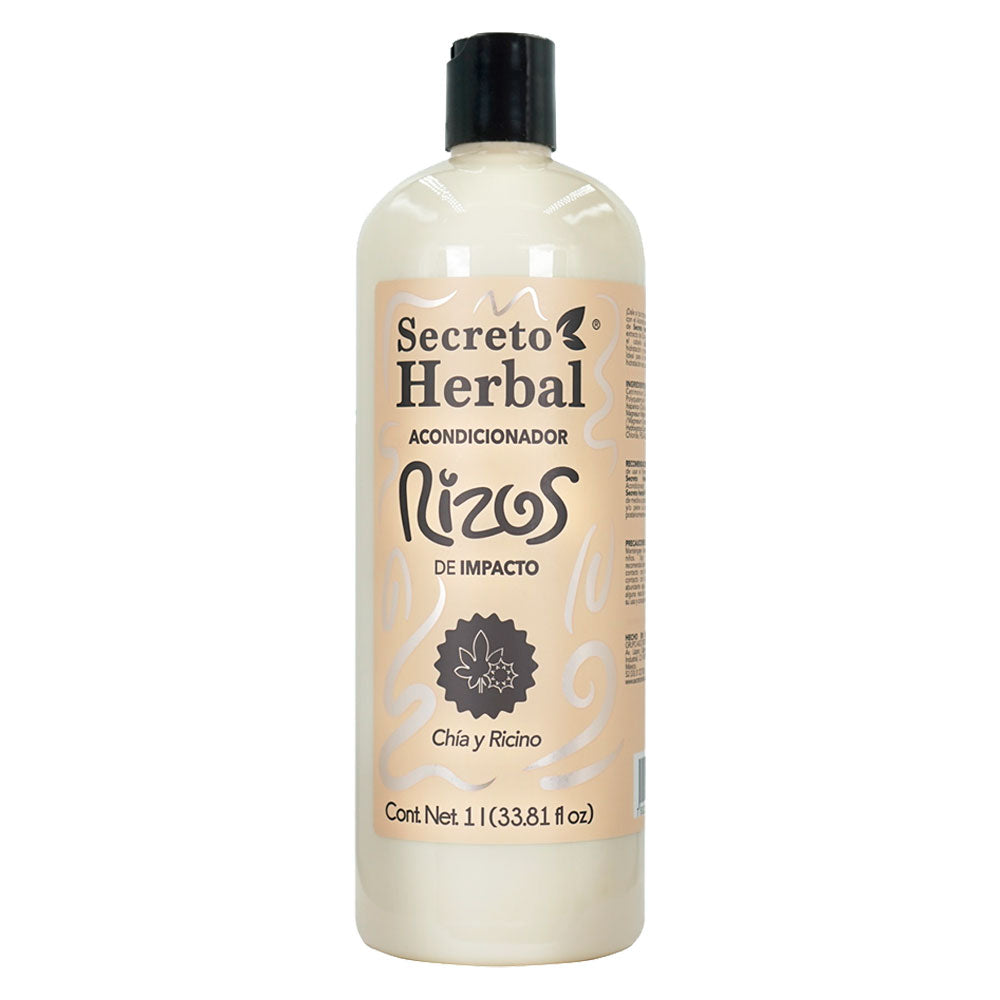 Acondicionador Rizos de Impacto Secreto Herbal 1 Litro