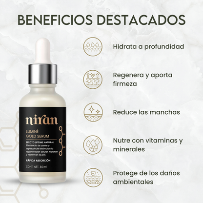 Niran Serum Facial Regenerador Ácido Hialurónico 30 Ml