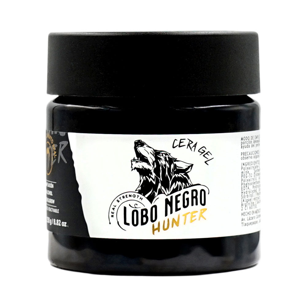 Cera Gel Hunter Lobo Negro