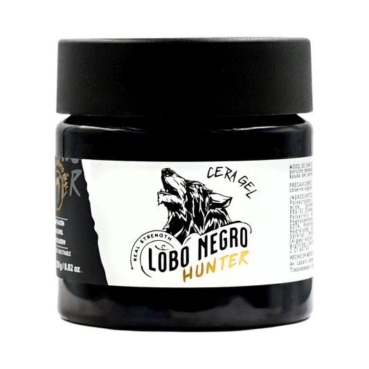 Cera Gel Hunter Lobo Negro