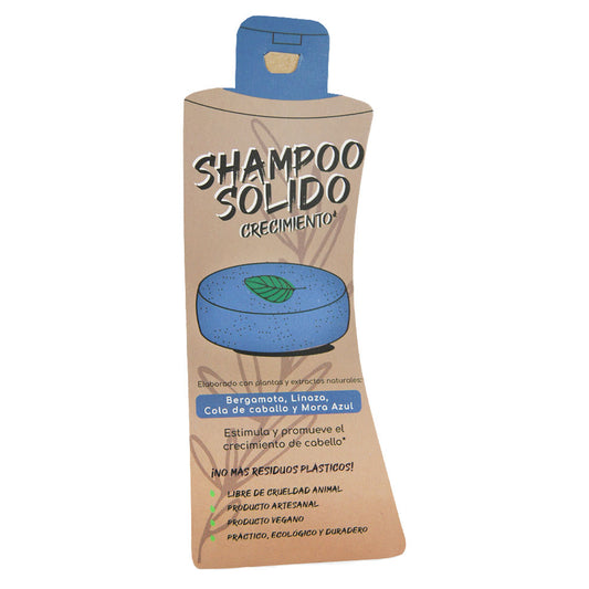 Shampoo Sólido Crecimiento Árbol Verde