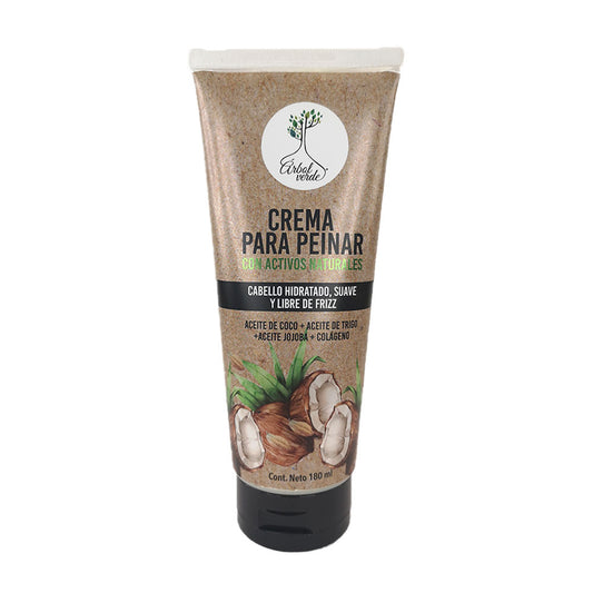 Crema Para Peinar Árbol Verde