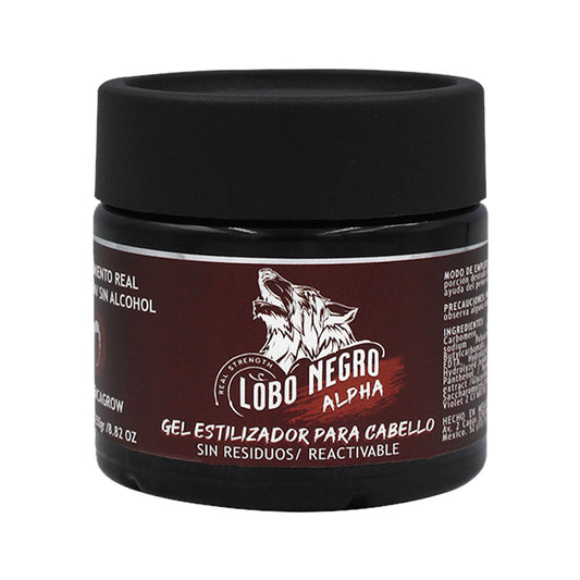 Gel Estilizador Alpha Lobo Negro