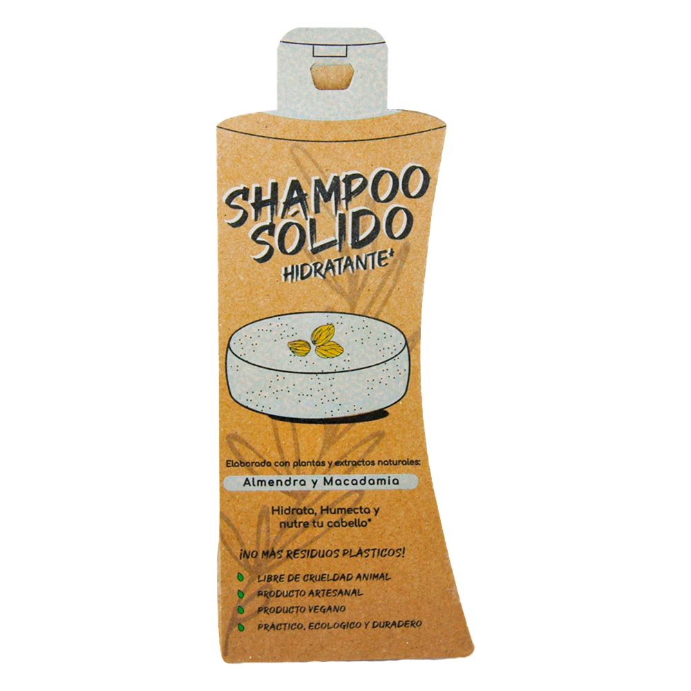 Shampoo Sólido Hidratante Árbol Verde
