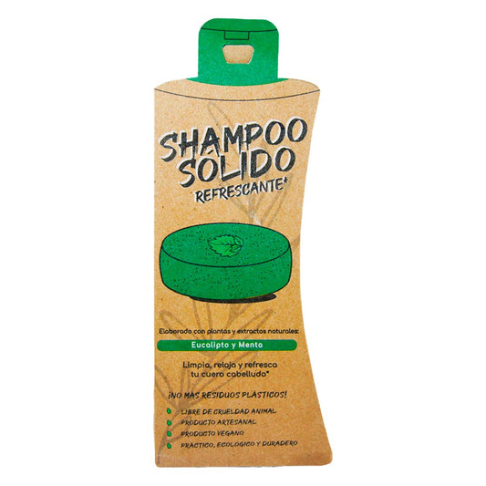 Shampoo Sólido Refrescante Árbol Verde