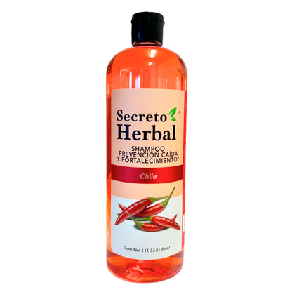 Shampoo Prevención Caída y Fortalecimiento Secreto Herbal 1 Litro