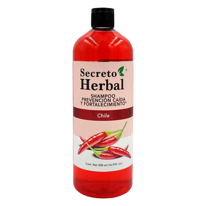 Shampoo Prevención Caída y Fortalecimiento Secreto Herbal 1 Litro