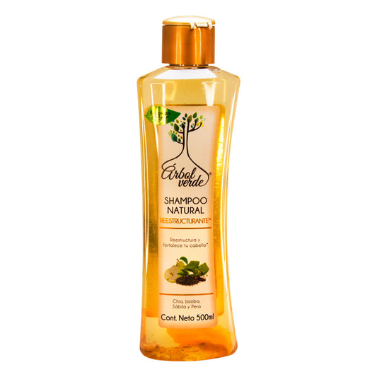 Shampoo Reestructurante Árbol Verde