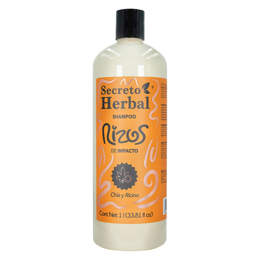 Shampoo Rizos de Impacto Secreto Herbal 1 Litro