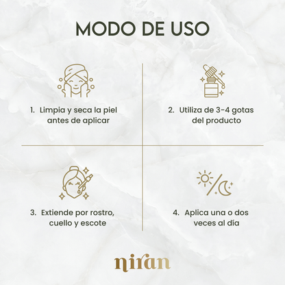 Niran Serum Facial Regenerador Ácido Hialurónico 30 Ml